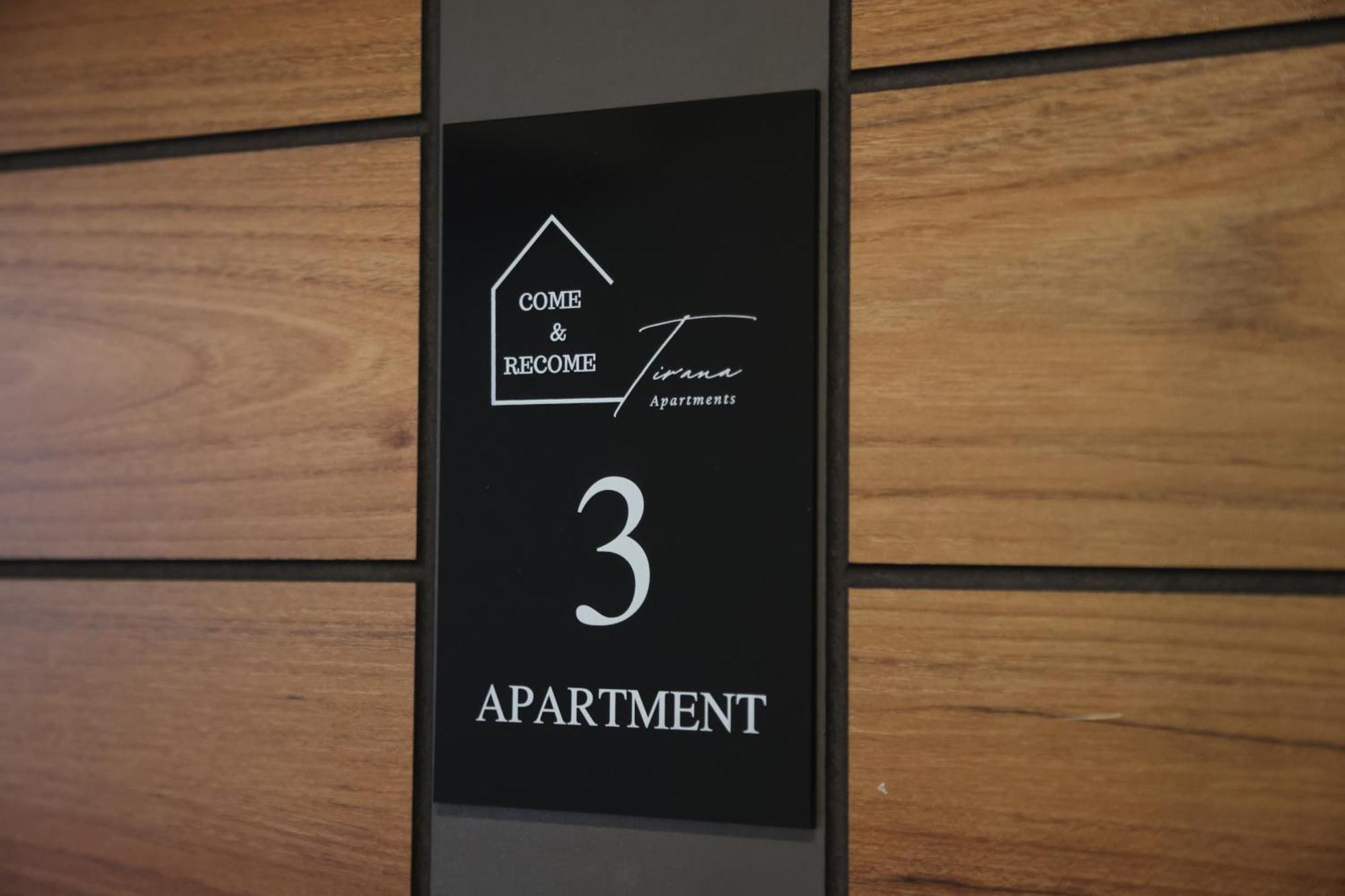 Come&Recome Tirana Apartments エクステリア 写真